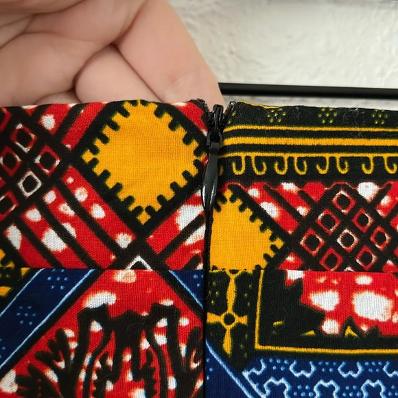 Grass Fields Printed Mini Skirt Size 20 - Picture 4 of 7